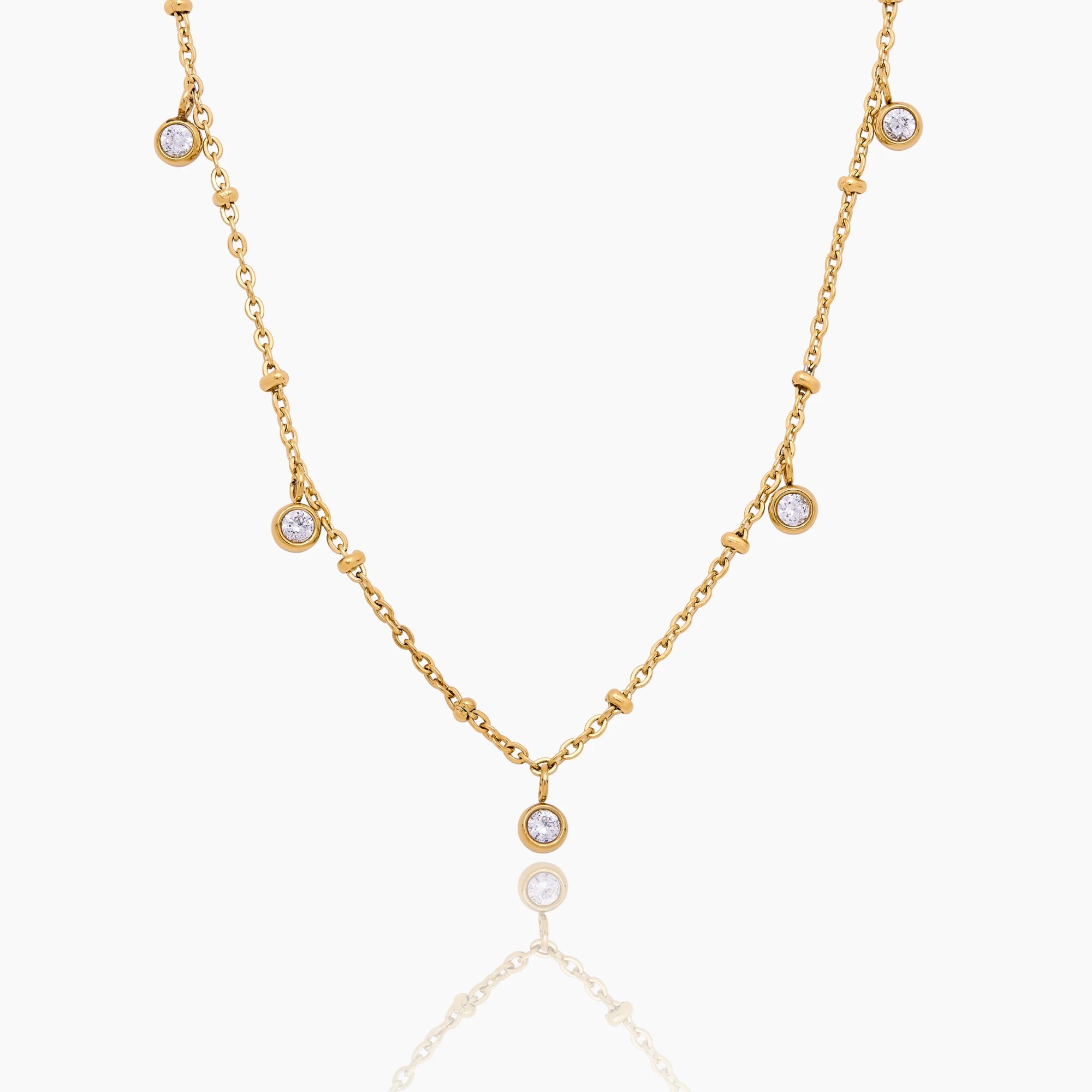 Gemstone Chain Necklace
