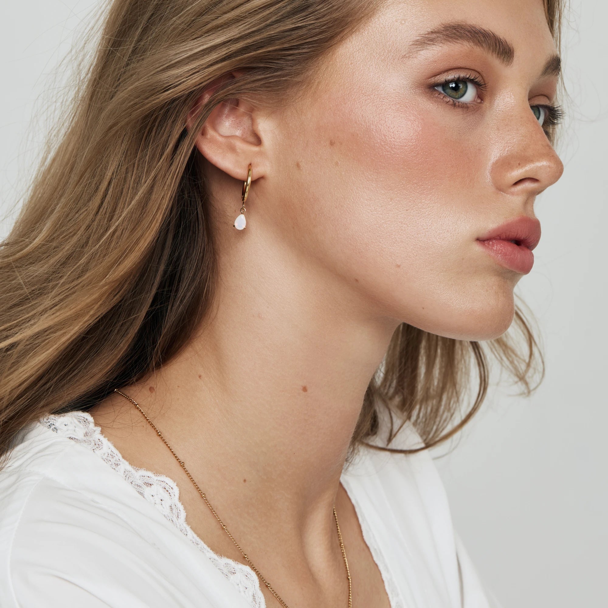 Opal Drop Earrings
