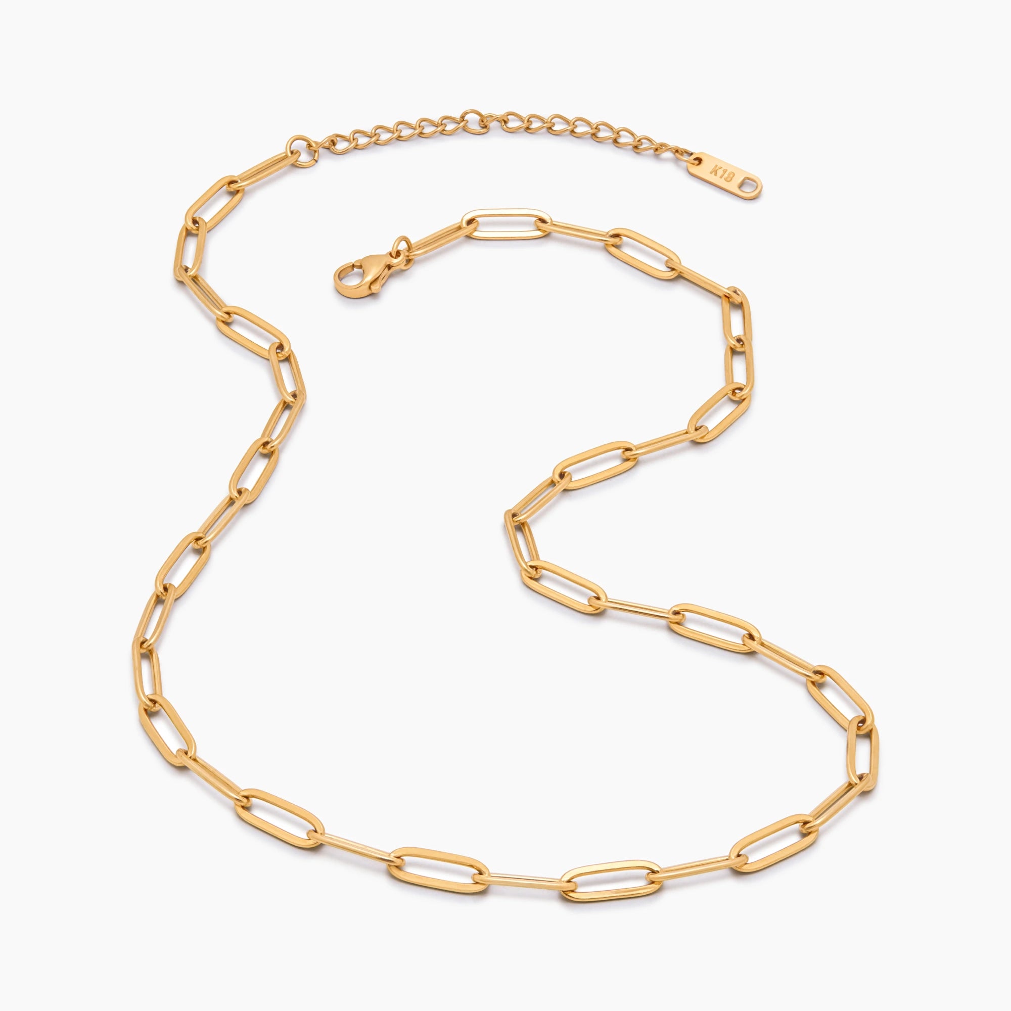 Paperclip Chain Necklace