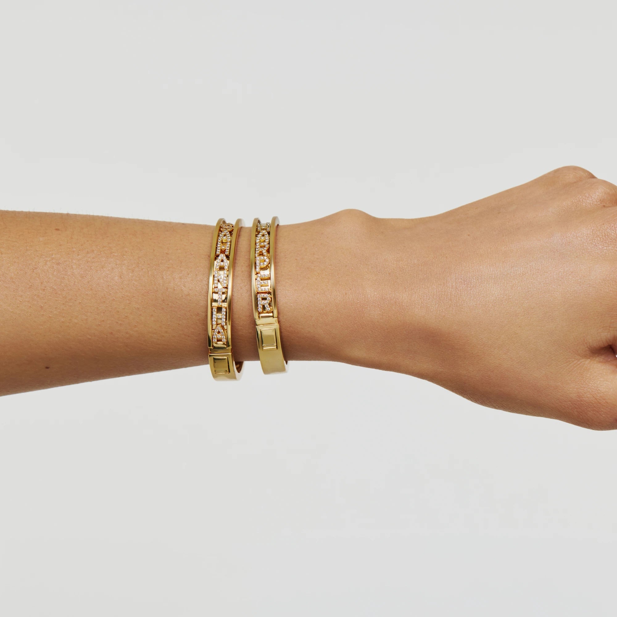 Slide Name Bracelet