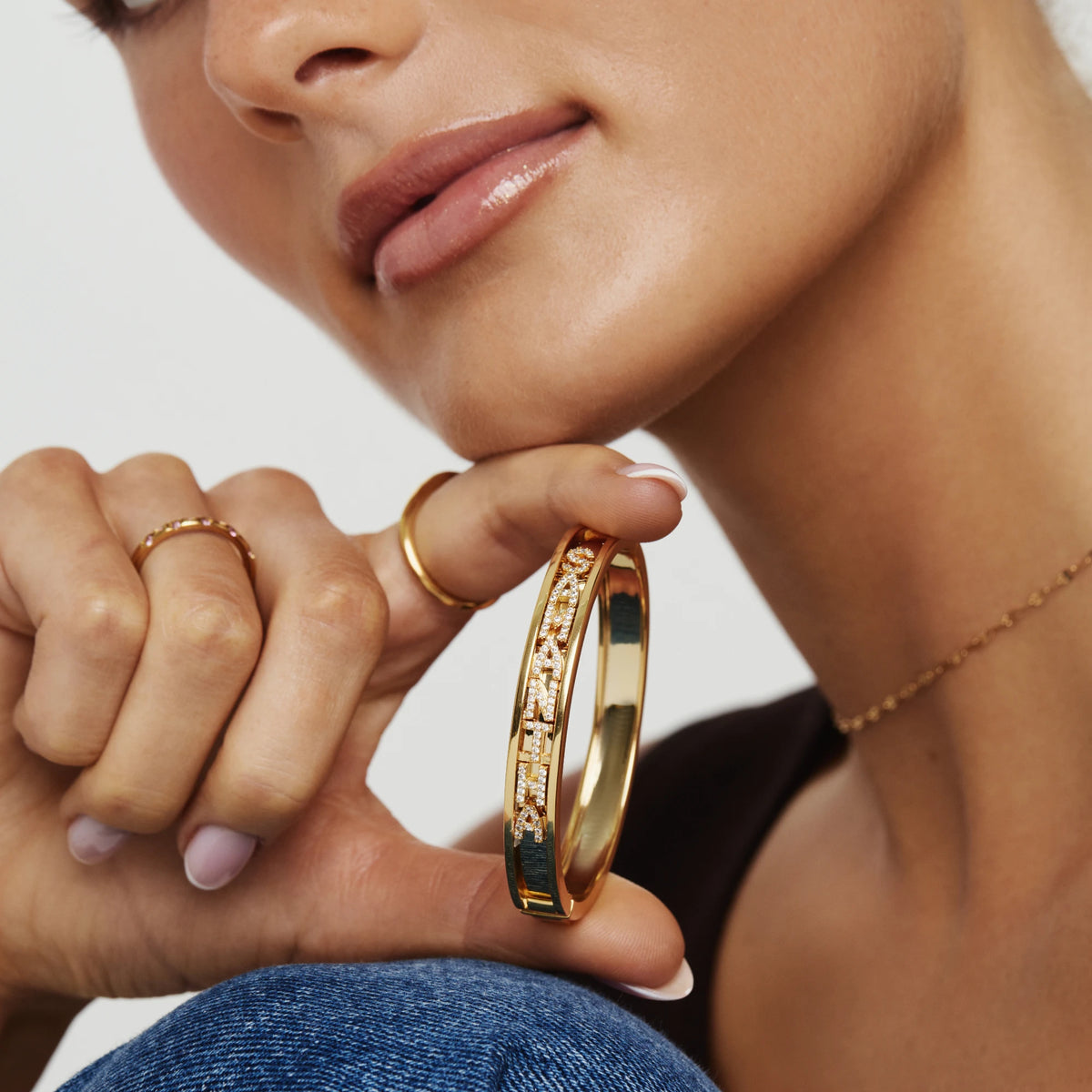 Slide Name Bracelet