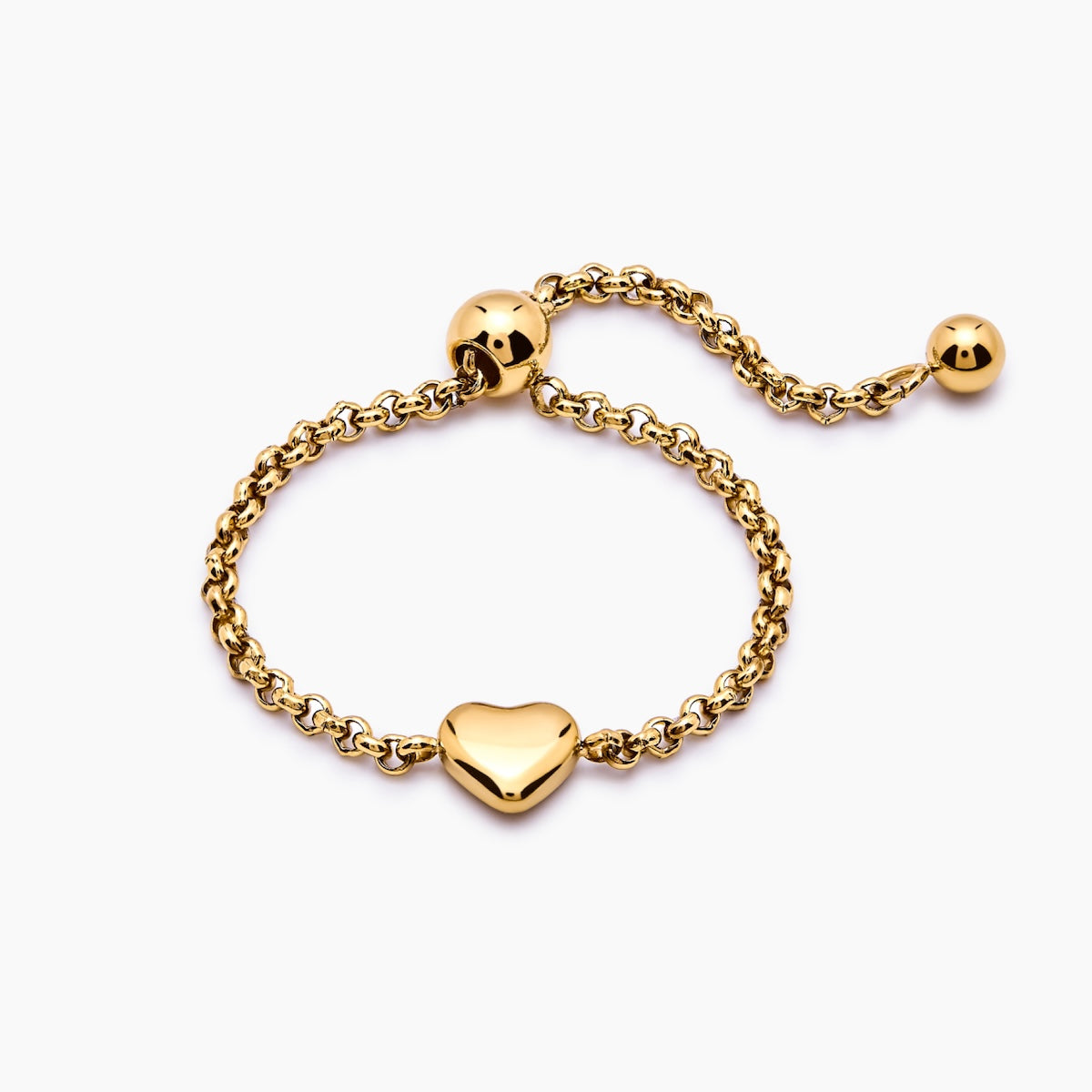 Heart Chain Ring