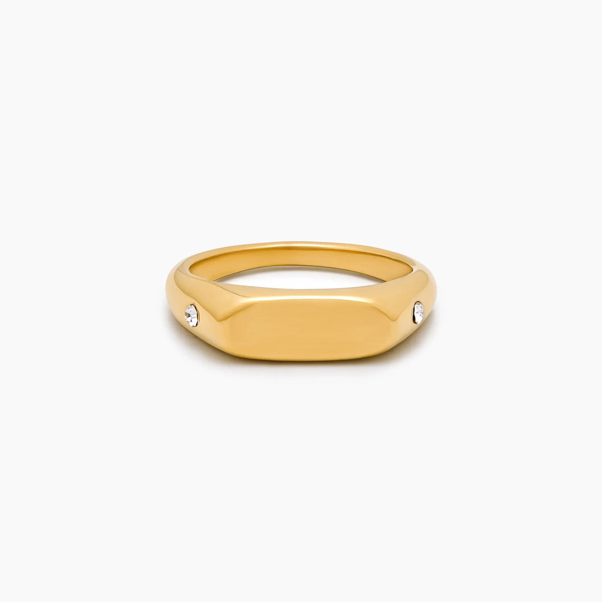 Twin Star Signet Ring