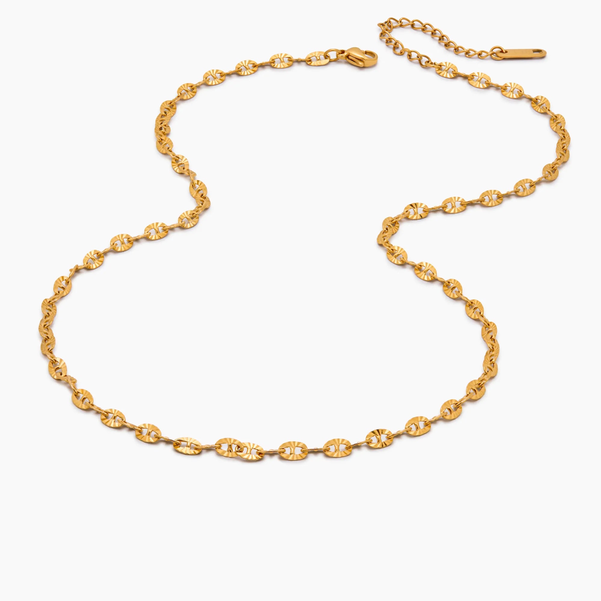 Bold Sequin Chain Necklace