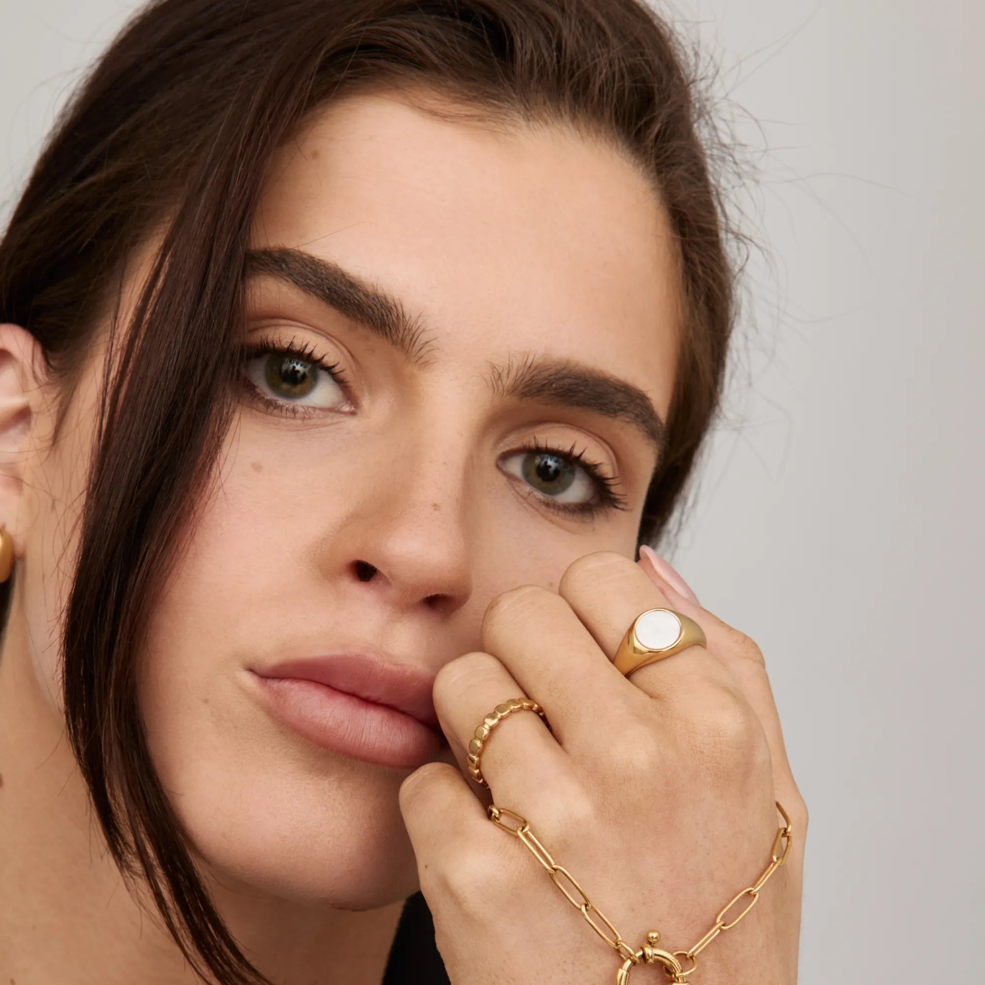 Mother Of Pearl Ring