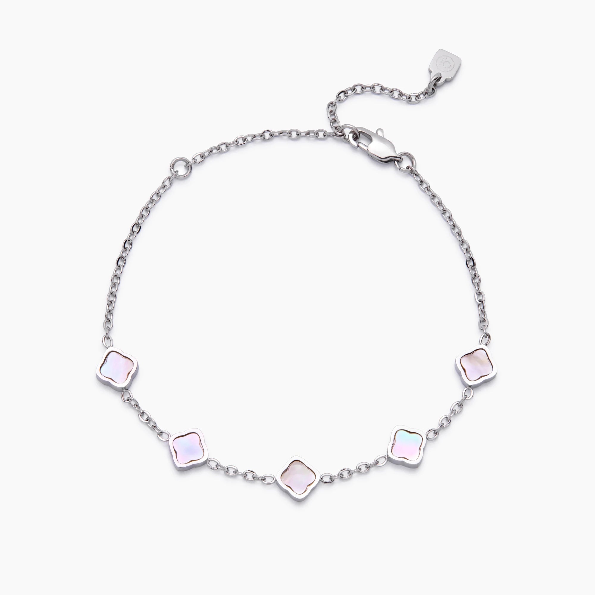 Mini Pearl Clover Bracelet