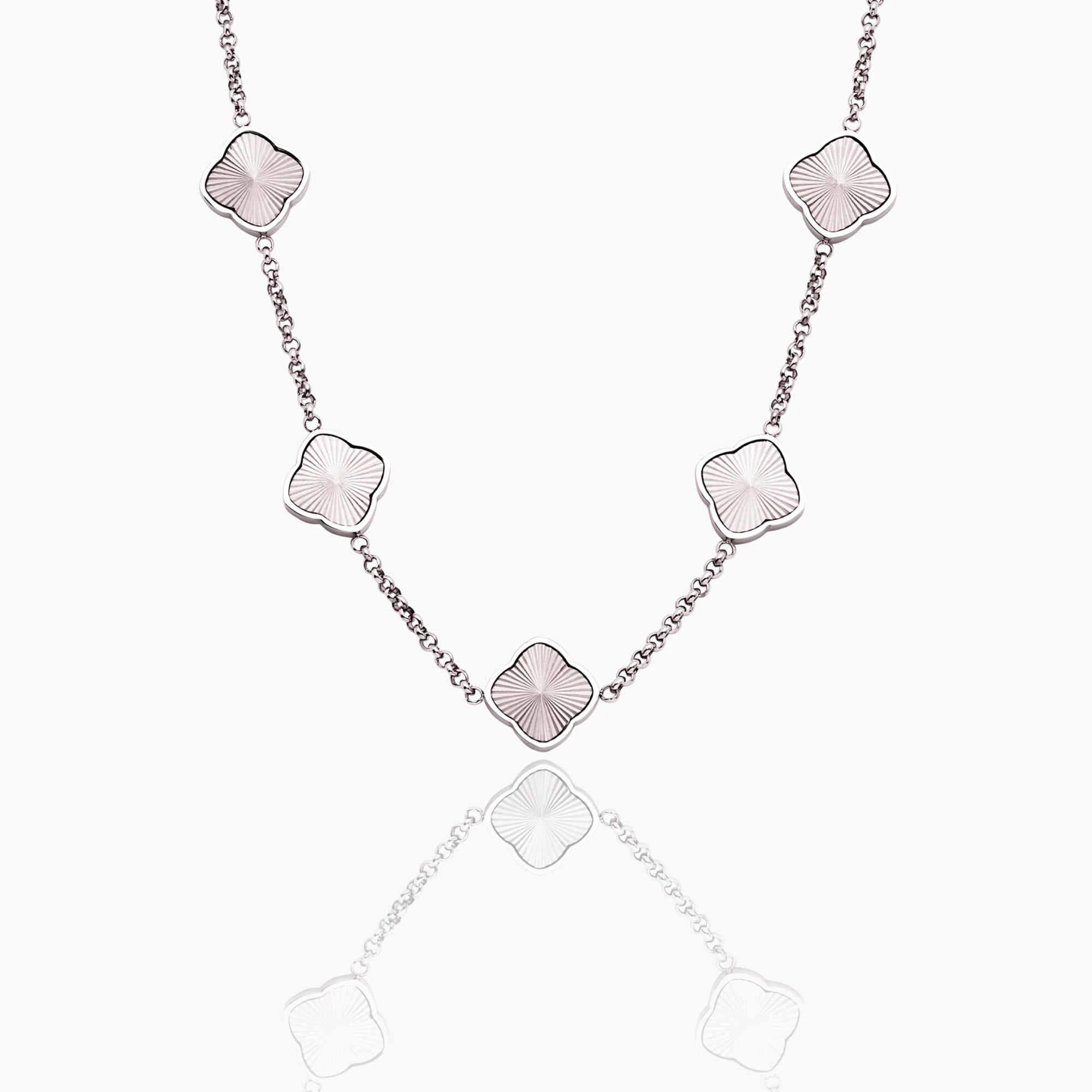 Clover Link Necklace