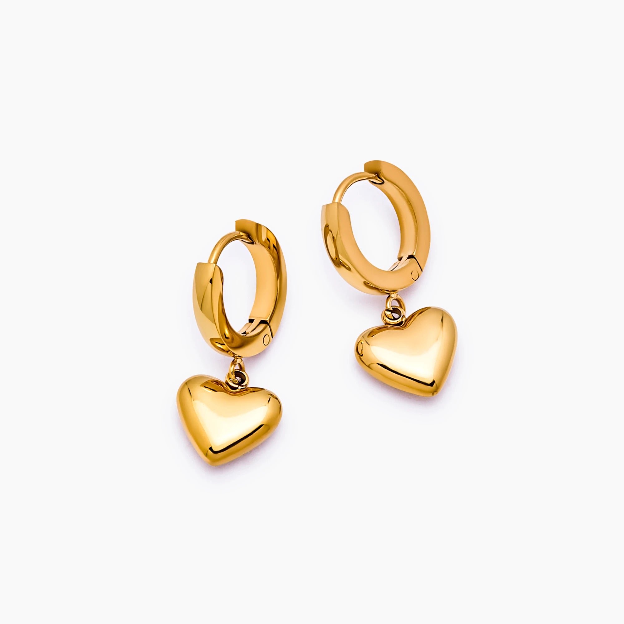 Puffy Heart Earrings