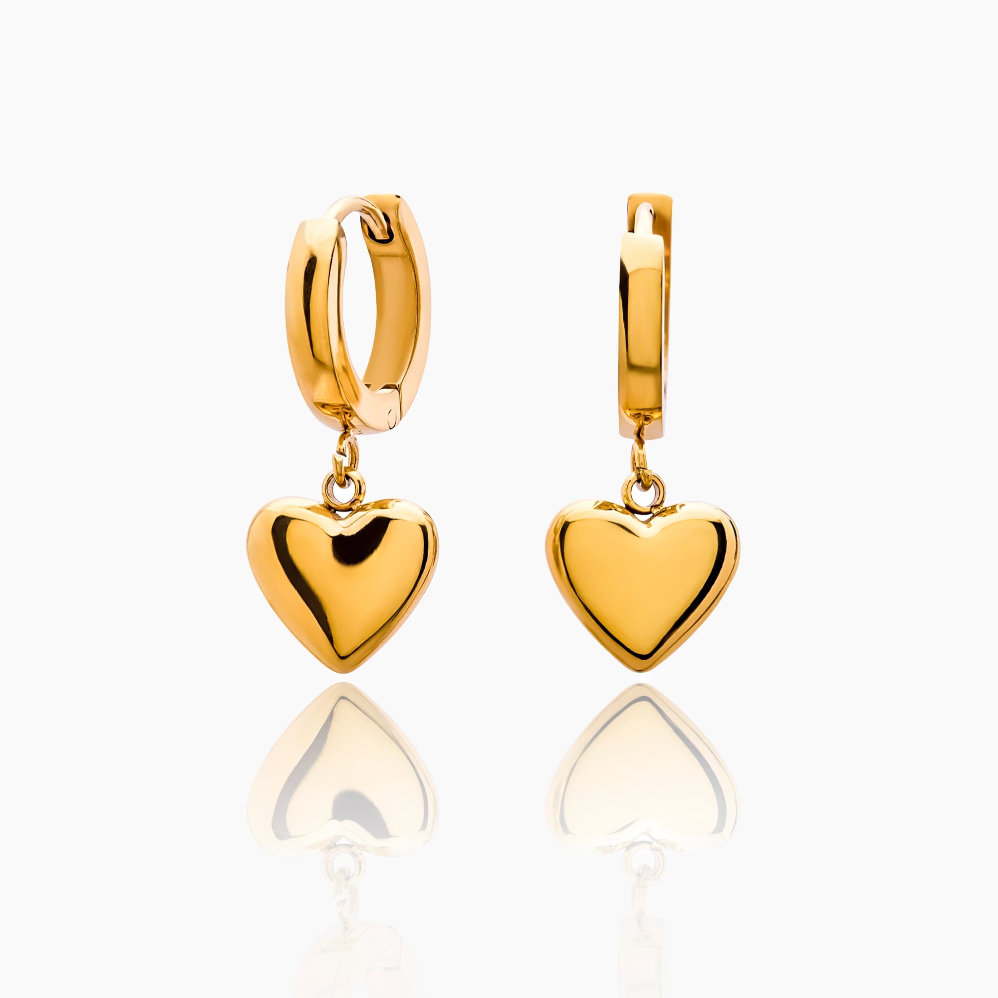 Puffy Heart Earrings