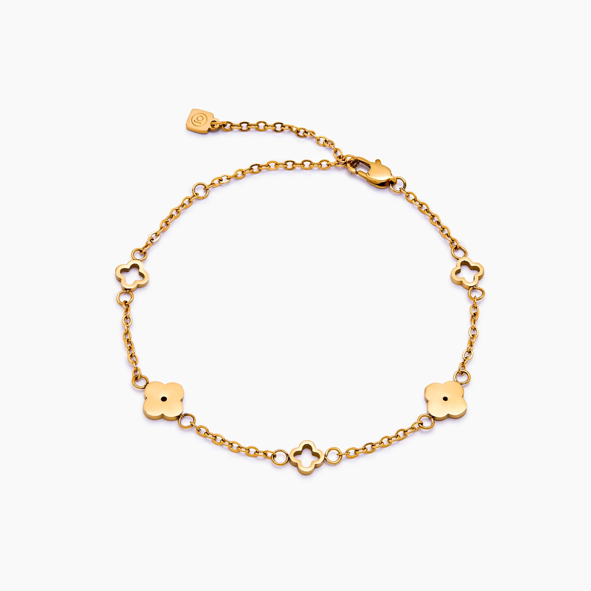 Dainty Clover Bracelet