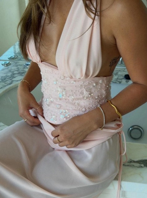Olivia Jewelry worn by a customer