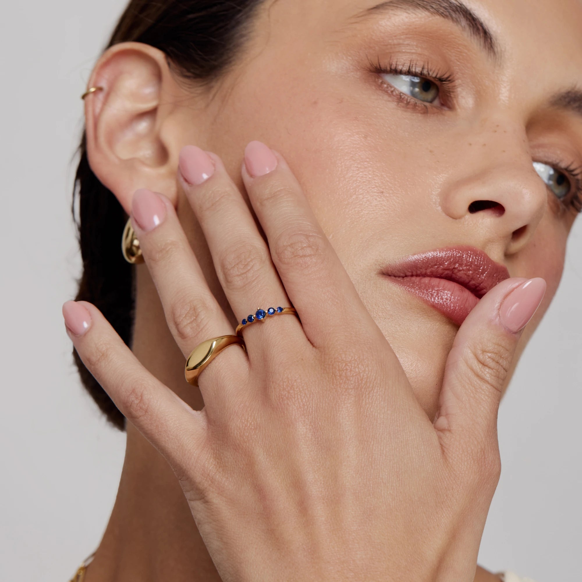 Belle Stacking Birthstone Ring