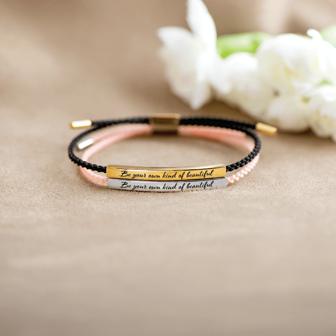 Be Your Own Kind Of Beautiful - Motivational Tube Bracelet