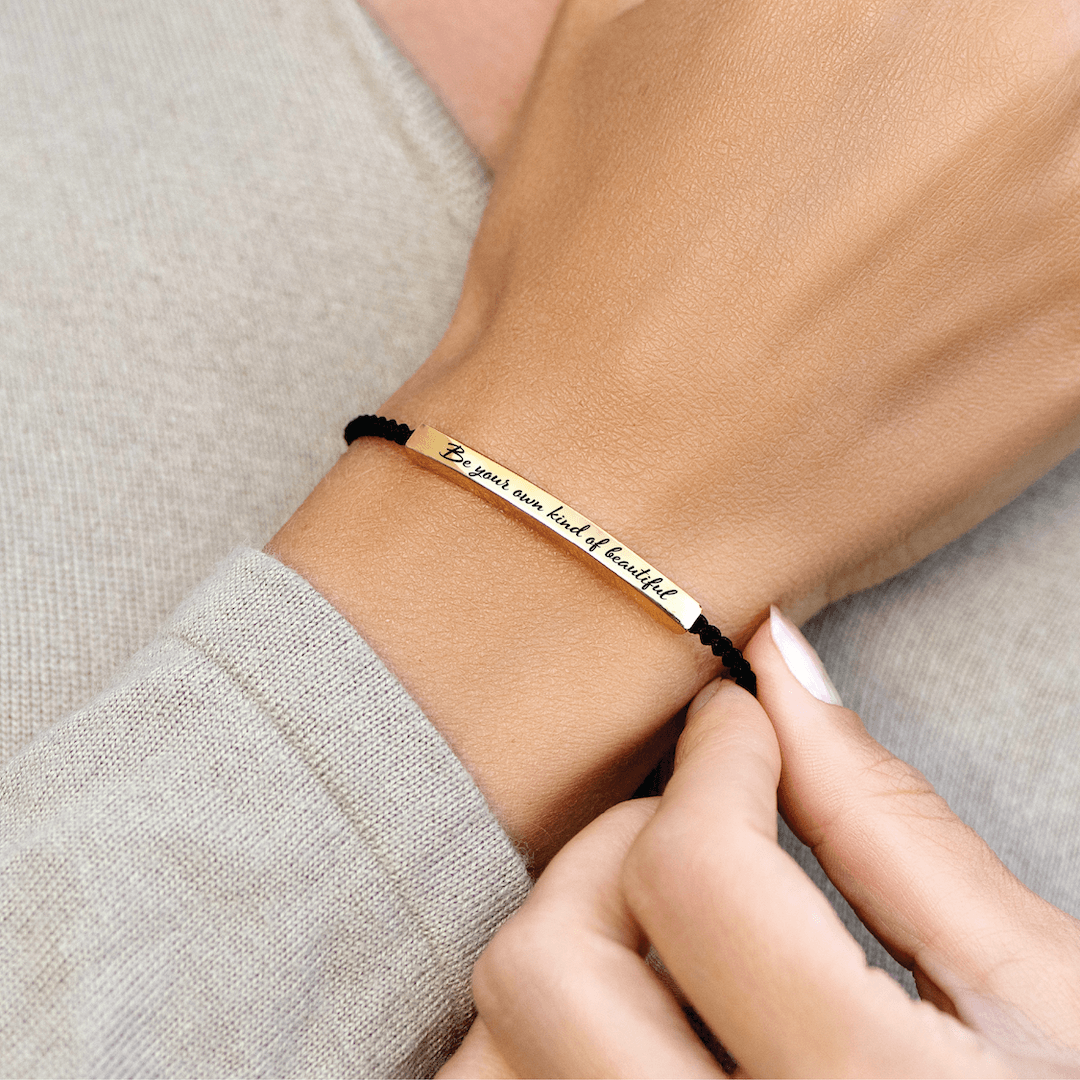Be Your Own Kind Of Beautiful - Motivational Tube Bracelet