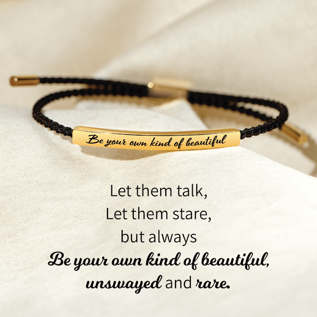 Be Your Own Kind Of Beautiful - Motivational Tube Bracelet