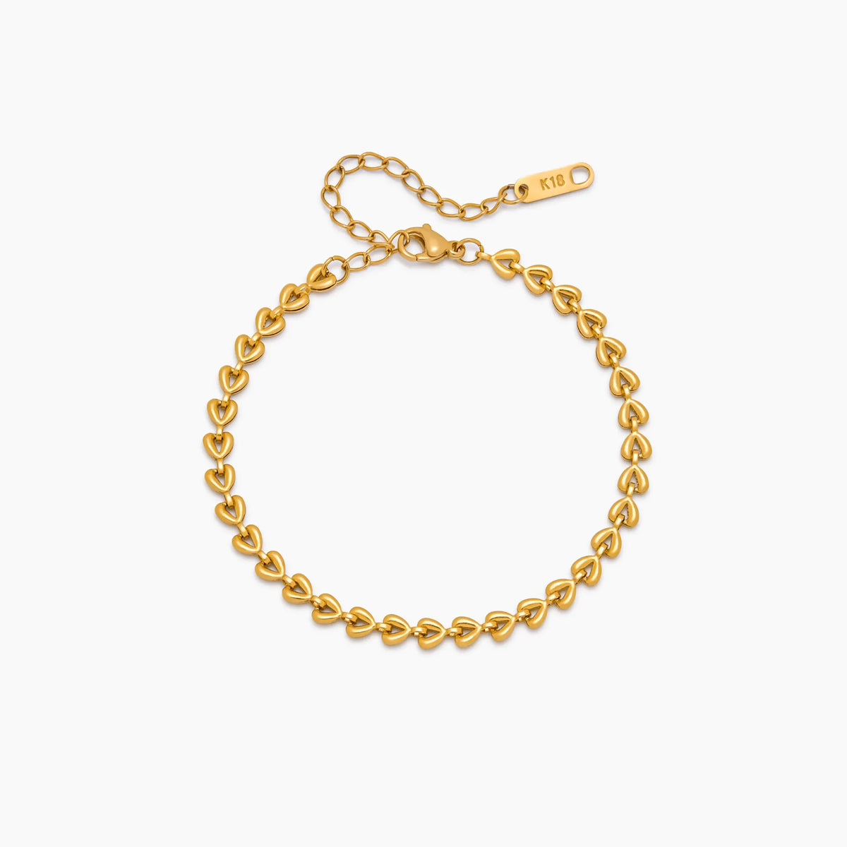 Chain Of Hearts Bracelet
