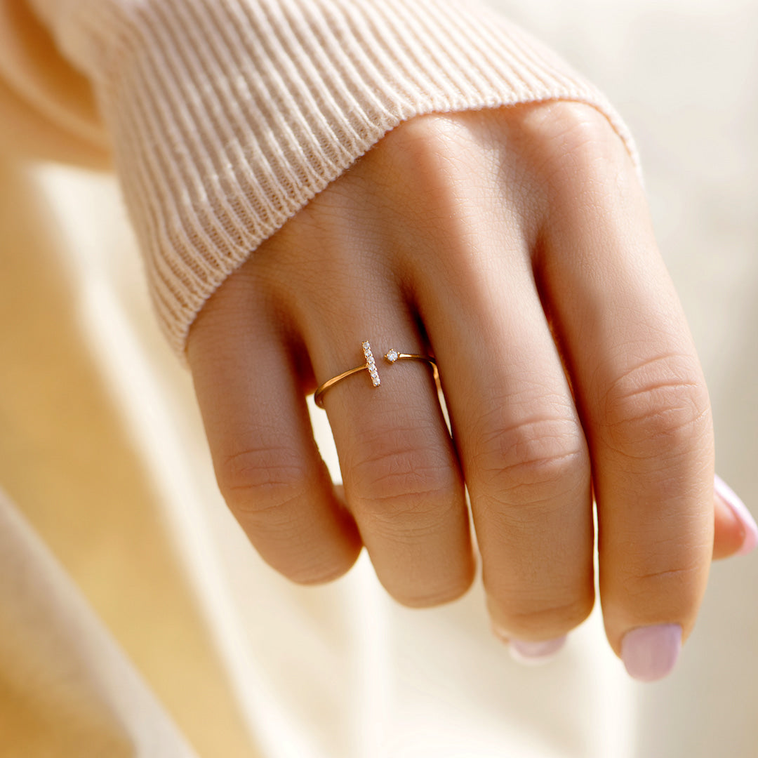 Rose gold on sale friendship rings