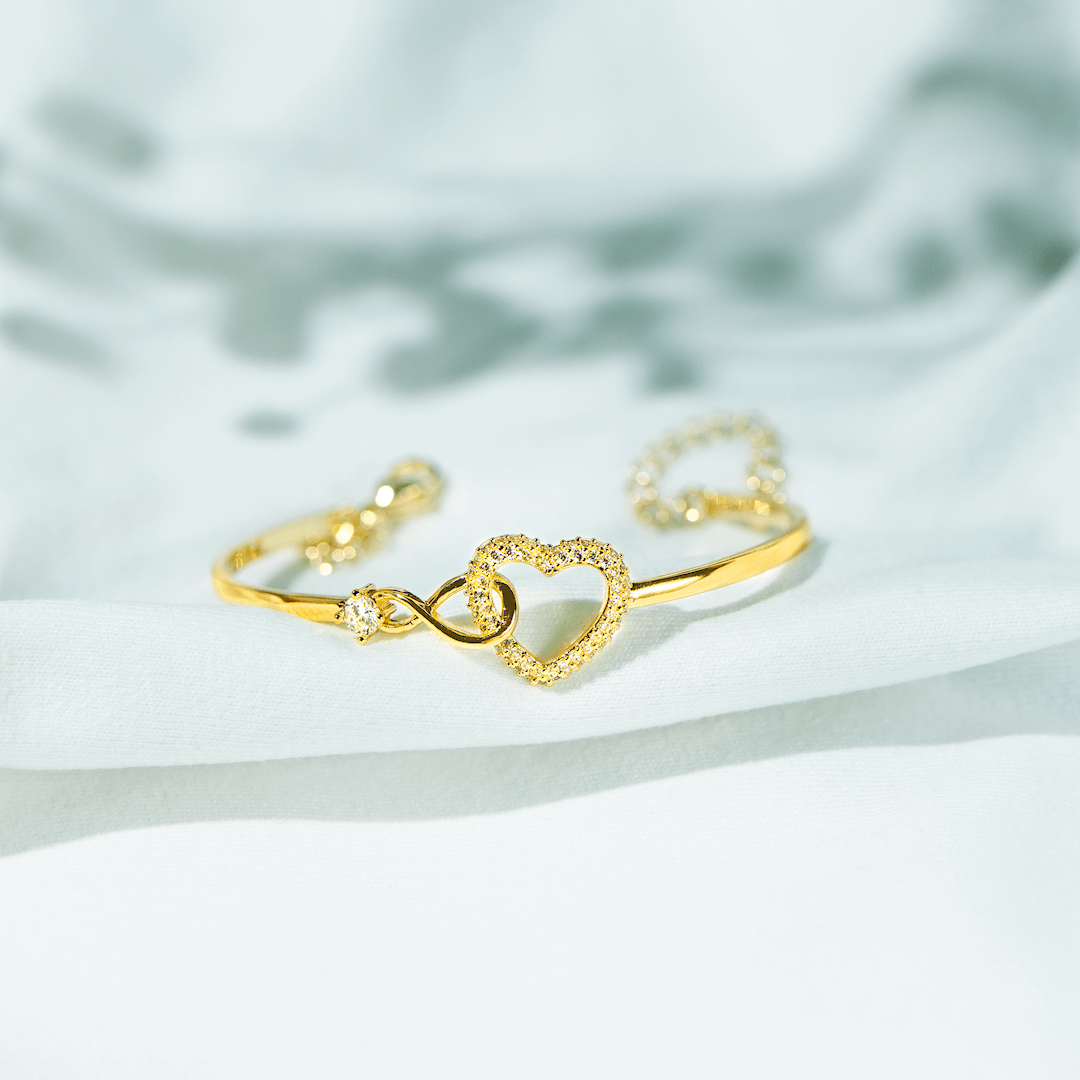 Infinity Heart Bracelet