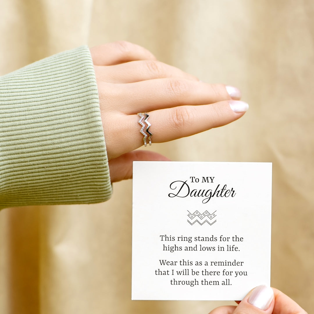 To My Daughter - Highs and Lows Ring