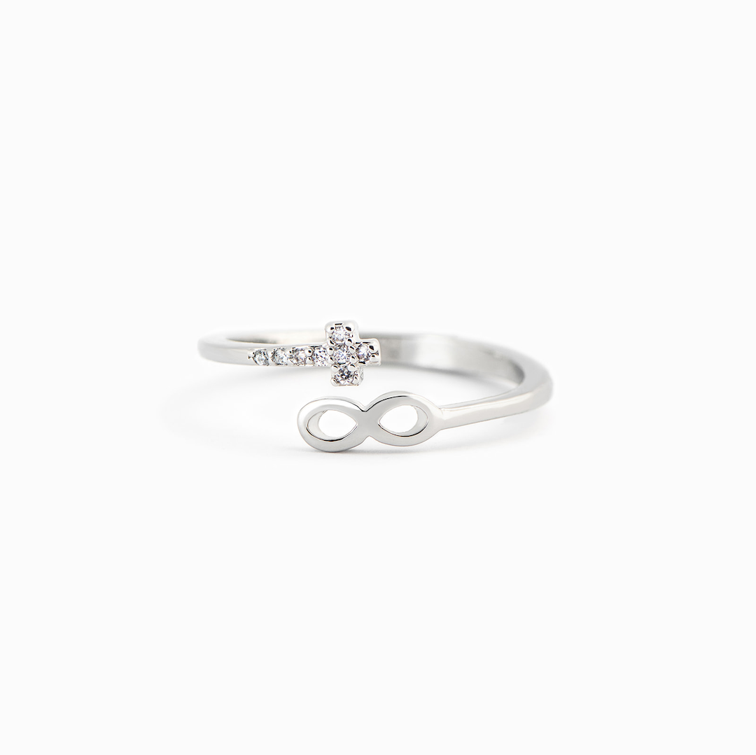 To My Daughter - Cross Infinity Ring