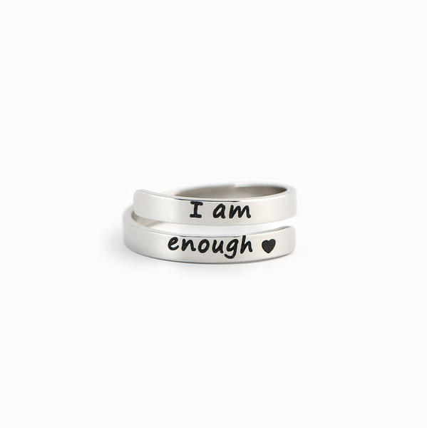 I am enough 2025 sterling silver bracelet