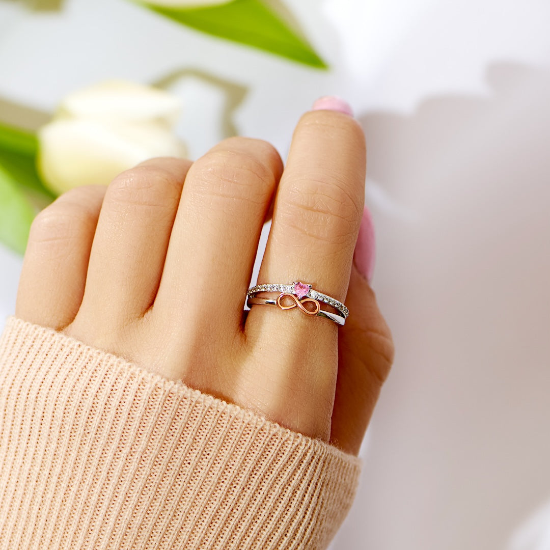 To My Daughter - Infinity Gem Ring