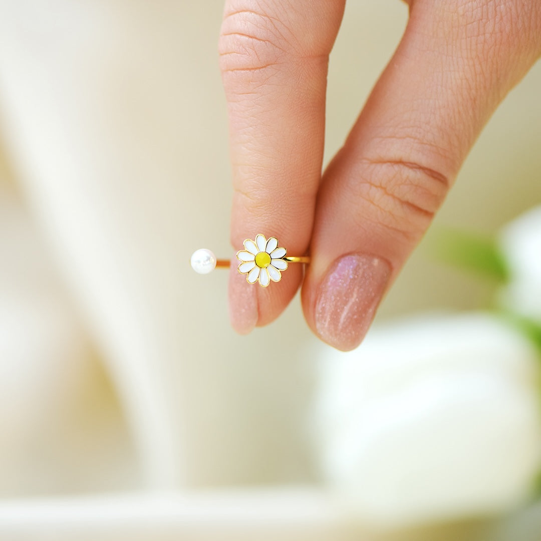 Daisy Fidget Ring