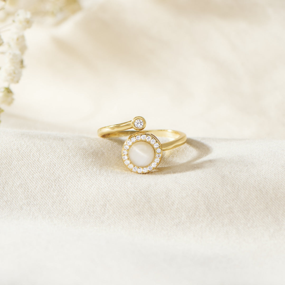 Moon Fidget Ring