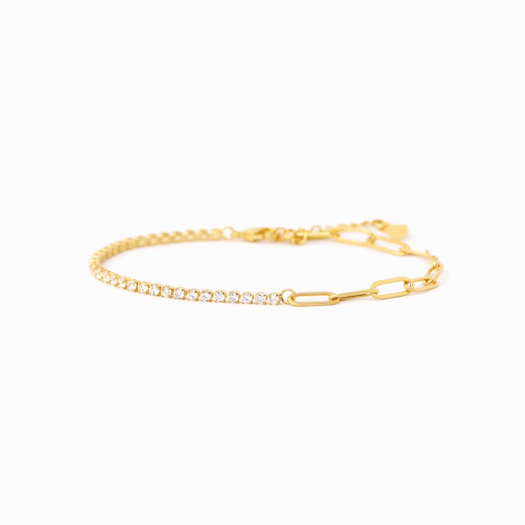 Paperclip Tennis Bracelet