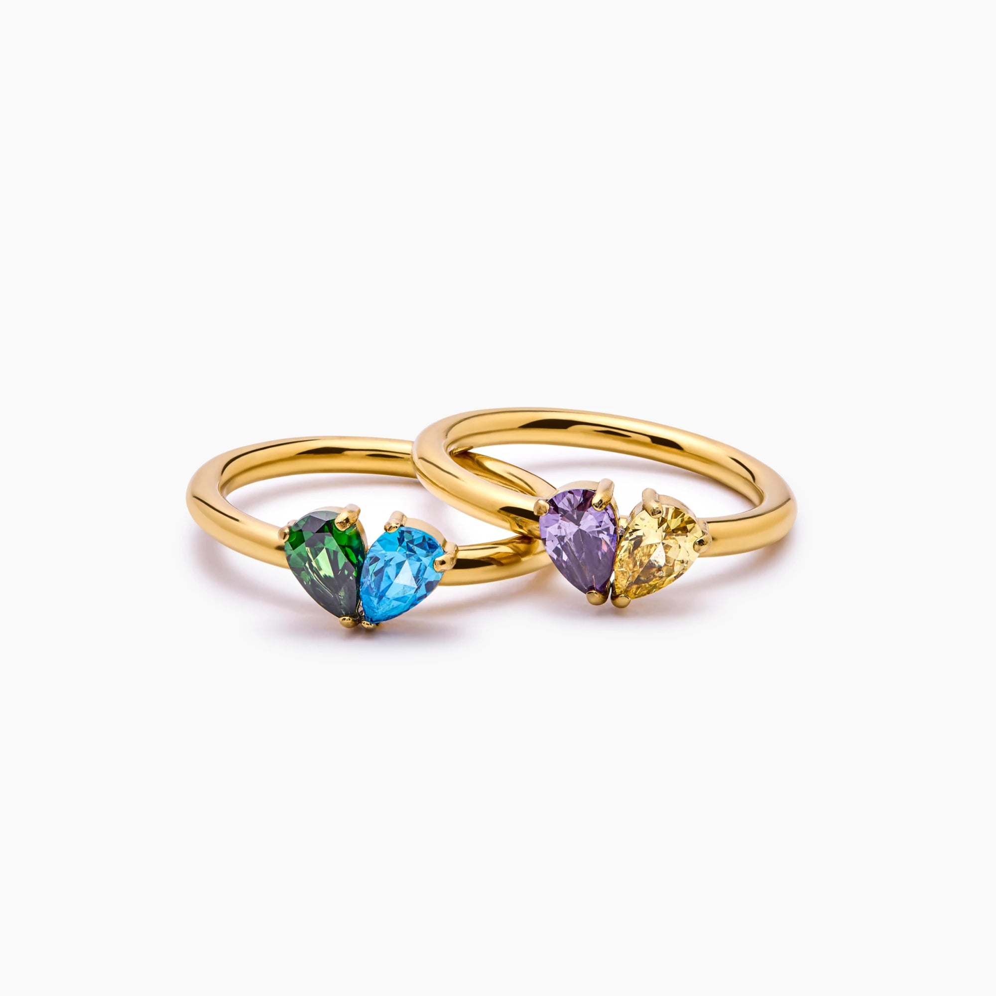 Forever Birthstone Heart Ring