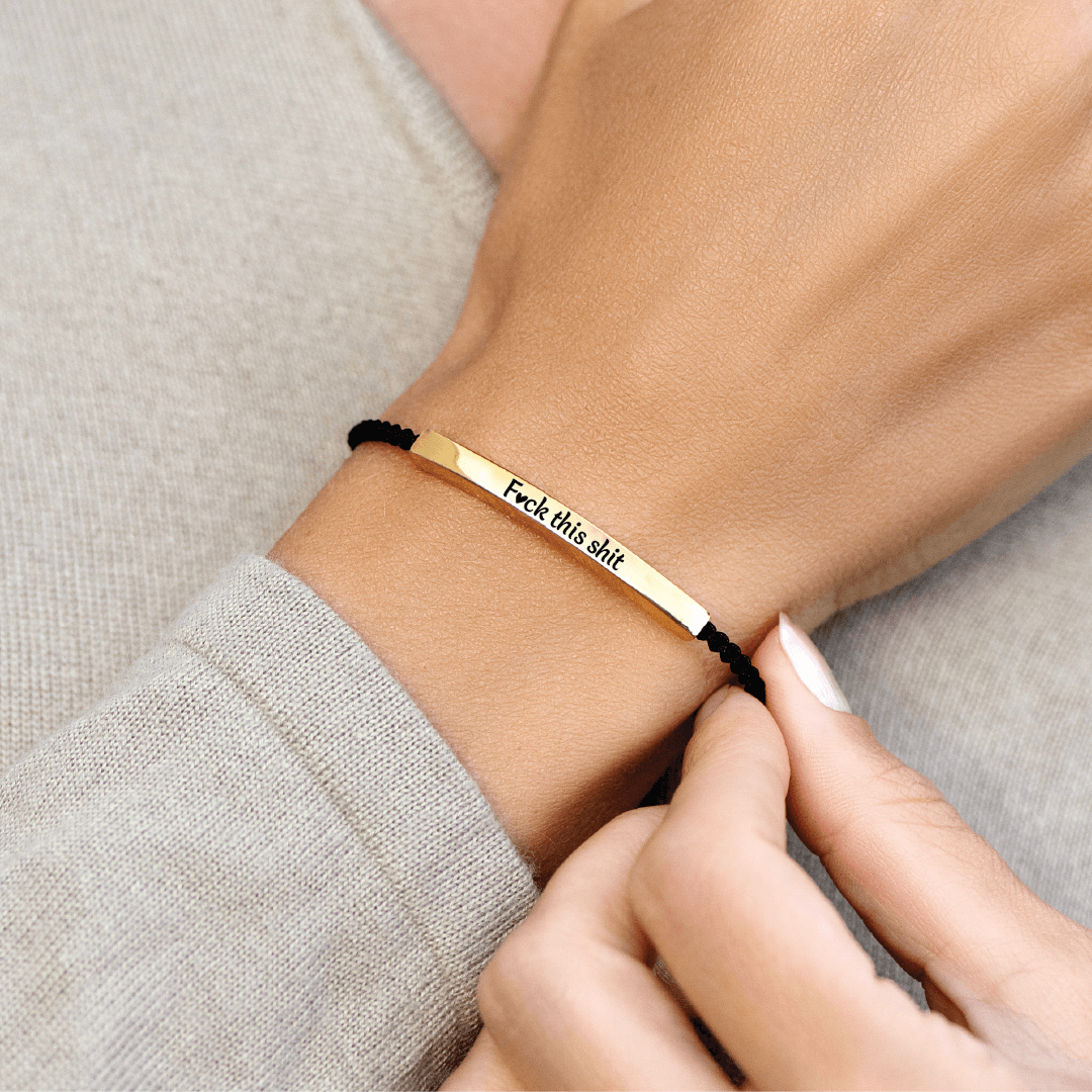 F♡ck This Shit - Motivational Tube Bracelet