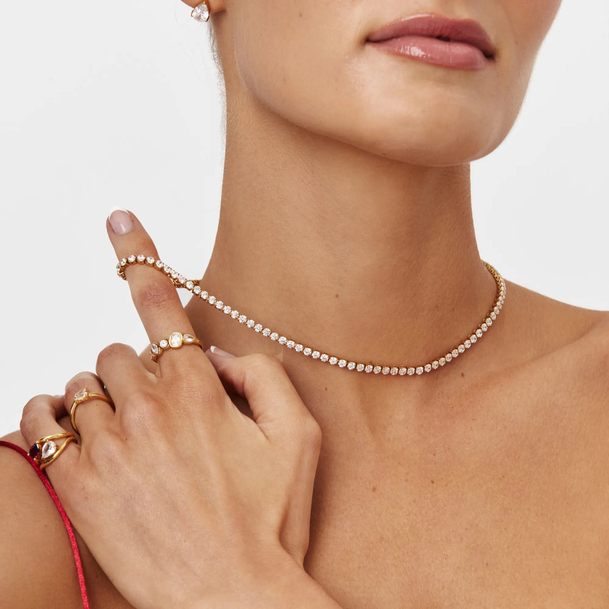Luxe Tennis Necklace