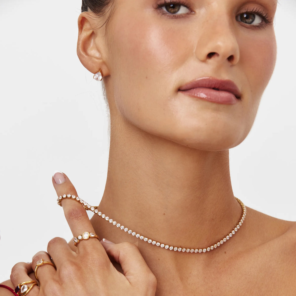 Luxe Tennis Necklace