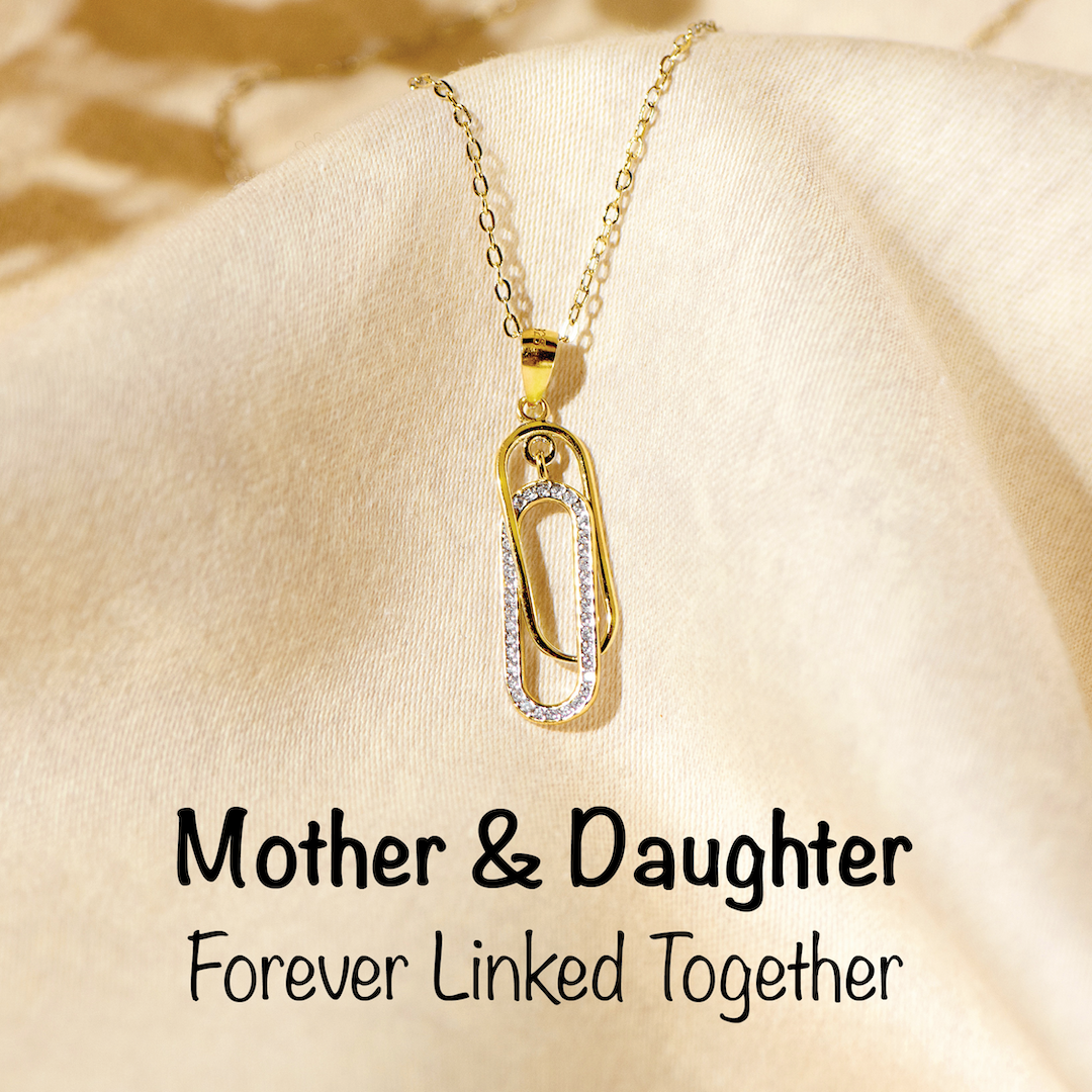 Mother & Daughter Forever Linked Together Necklace