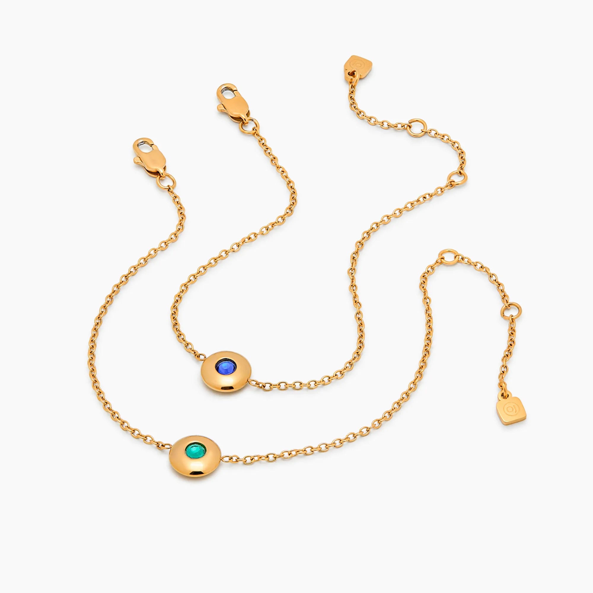 Mini Birthstone Pendant Bracelet