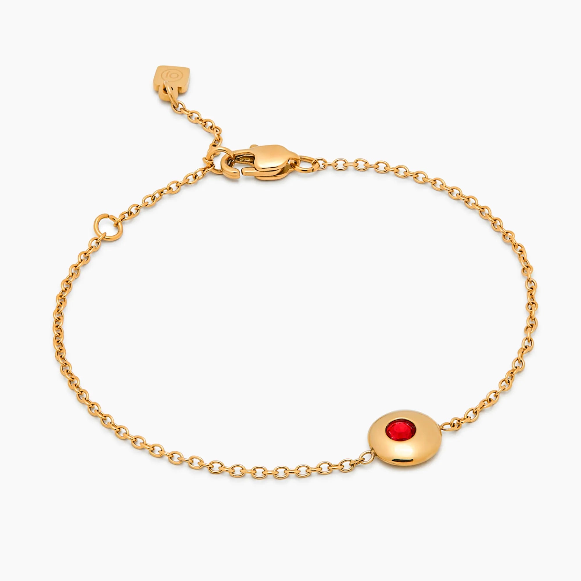 Mini Birthstone Pendant Bracelet