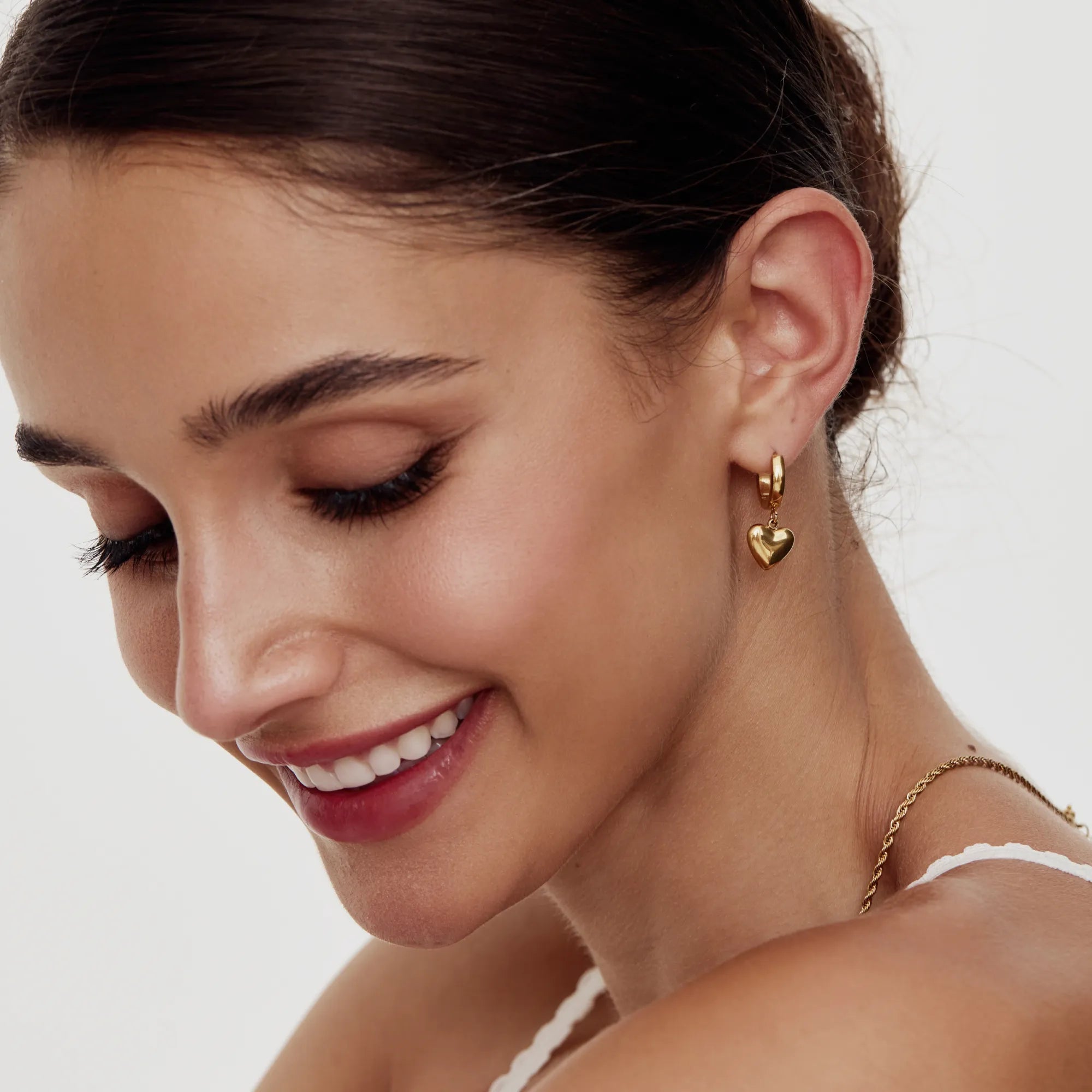 Puffy Heart Earrings