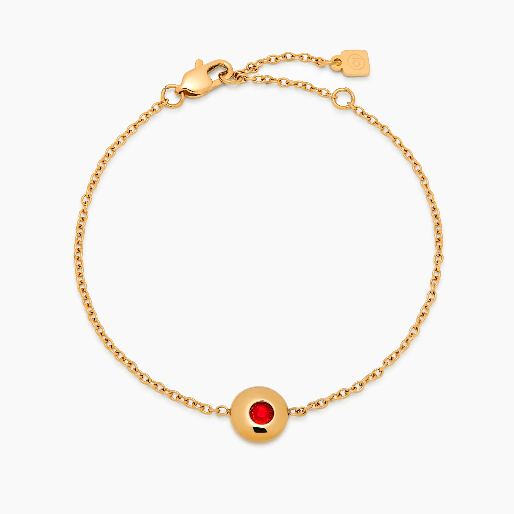 Mini Birthstone Pendant Bracelet