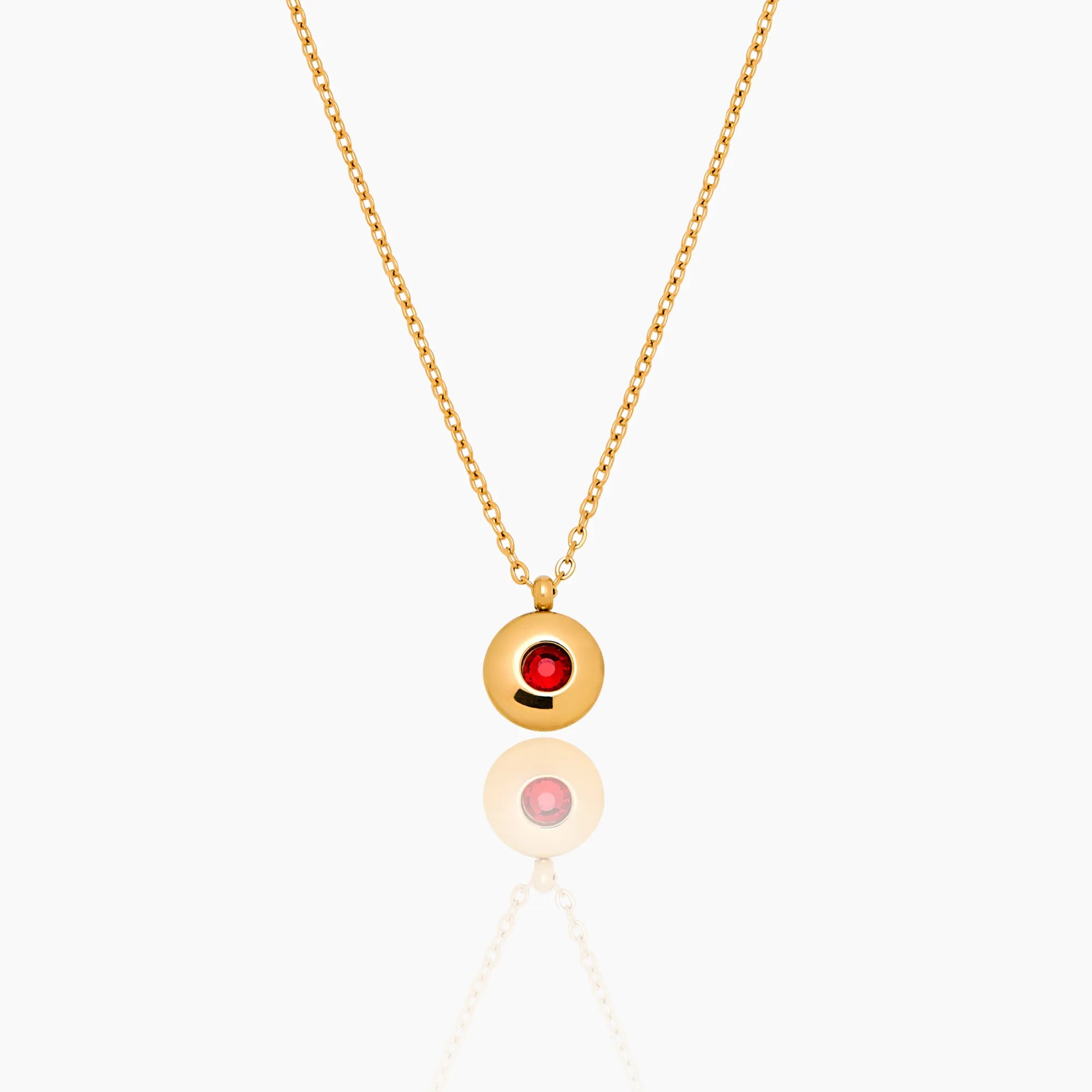 Mini Birthstone Pendant Necklace