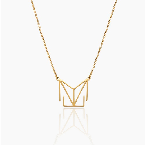 Minimalist Monogram Name Necklace