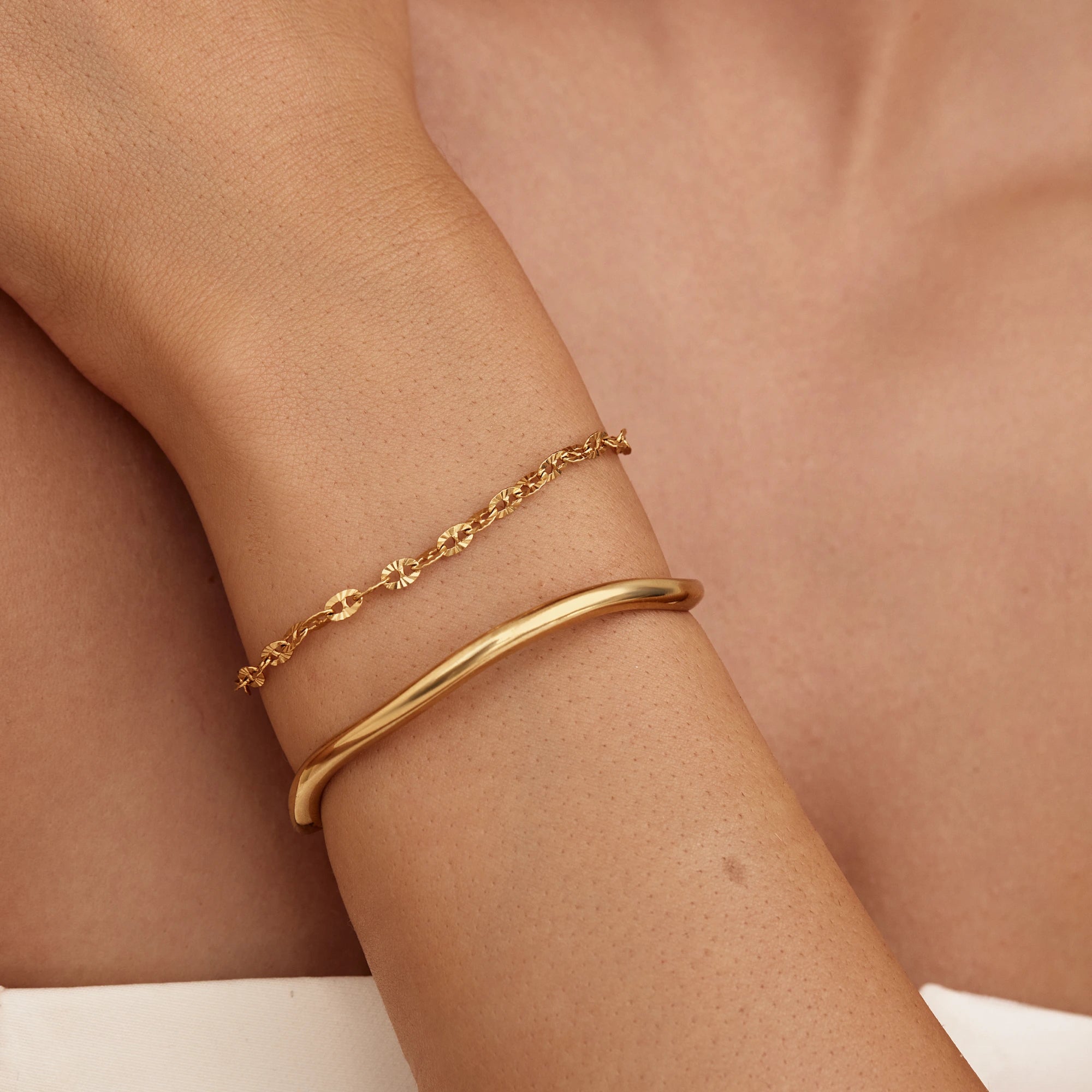 Molten Cuff Bracelet