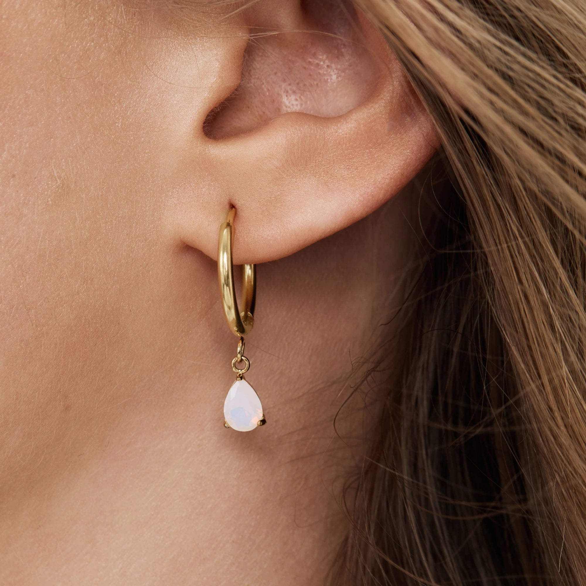 Opal Drop Earrings