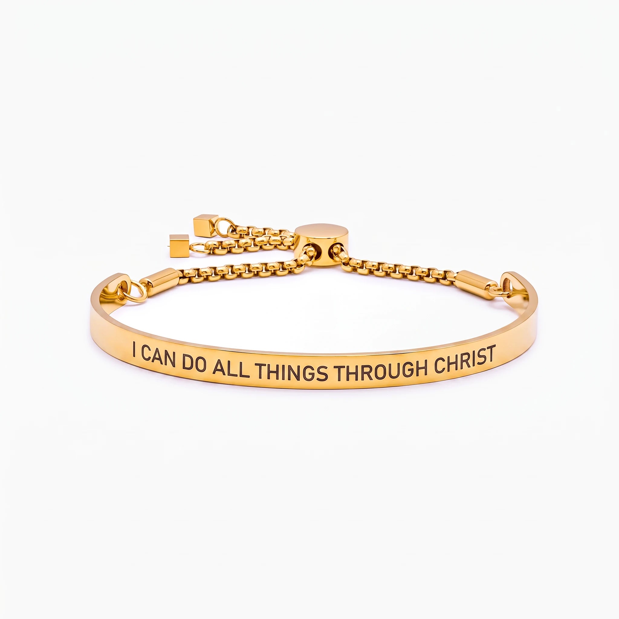 Signature Faith Bar Bracelet