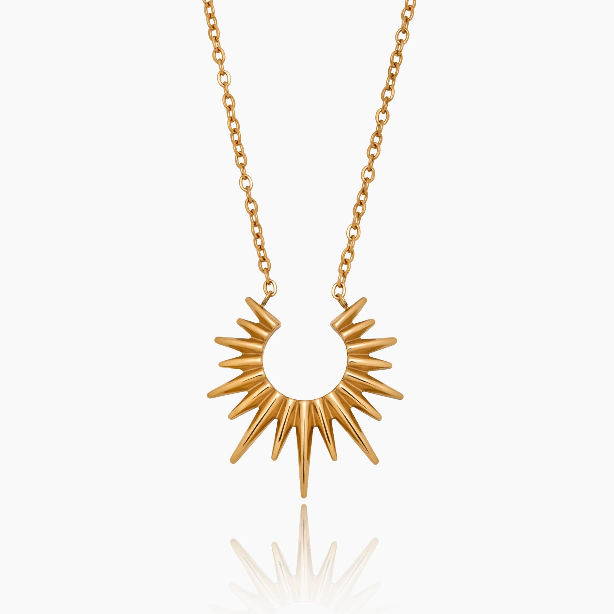 Helia Sunburst Necklace