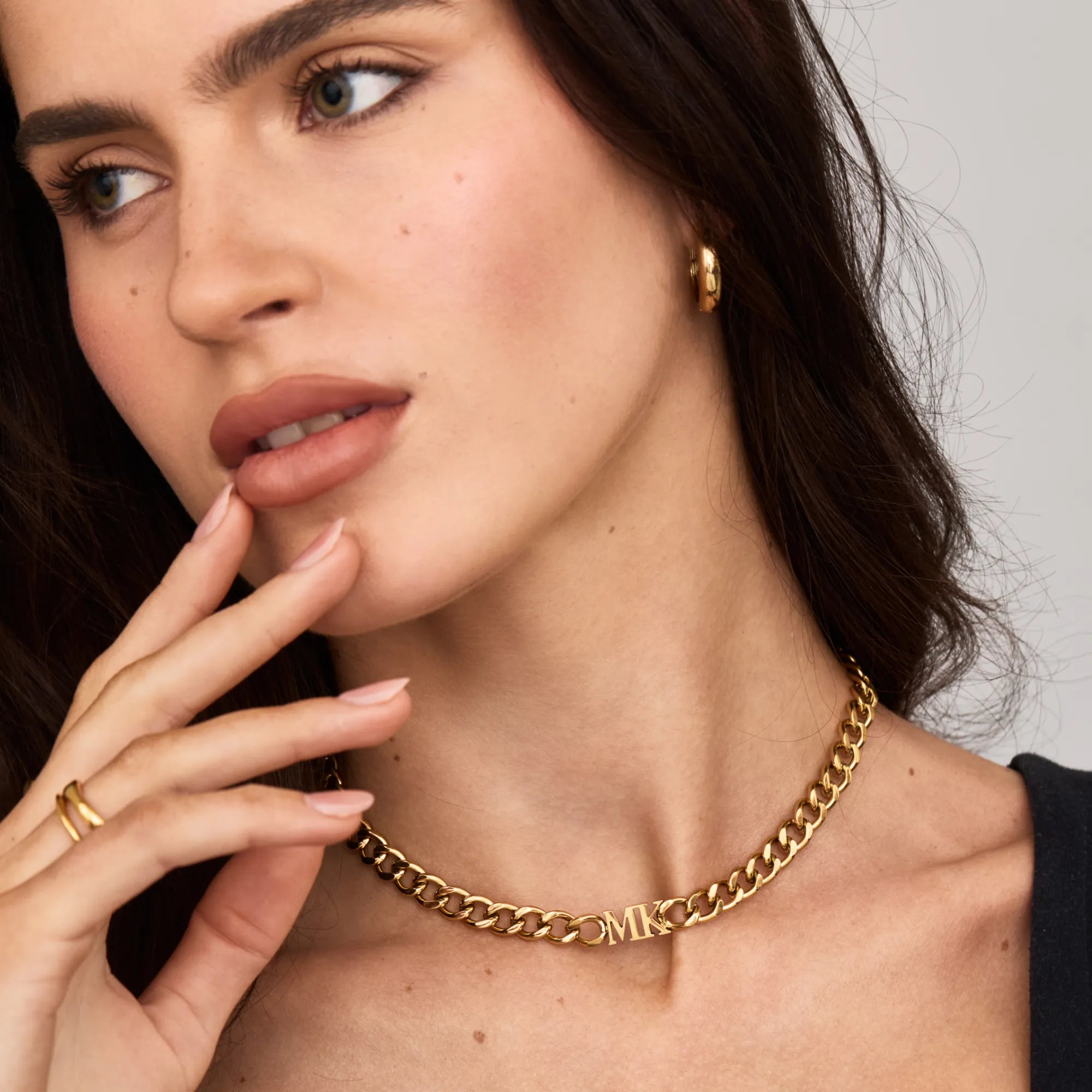 Initial Choker Necklace