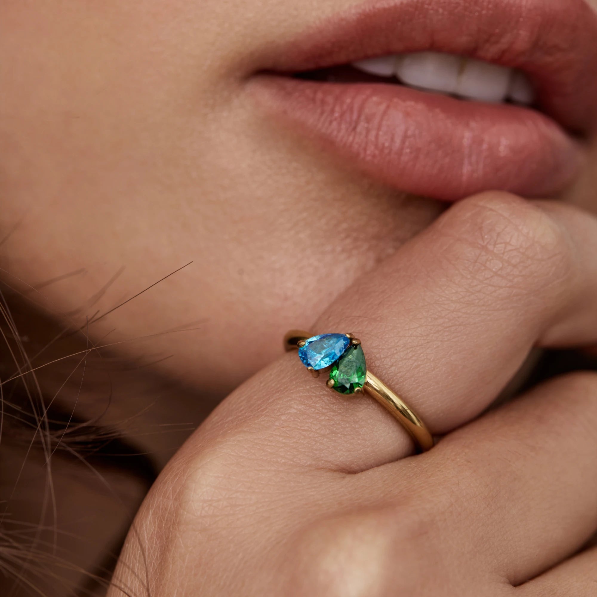 Forever Birthstone Heart Ring