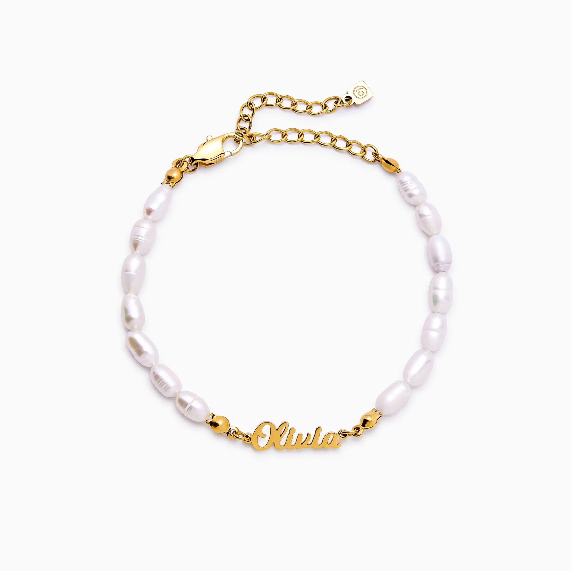 Freshwater Pearl Name Bracelet