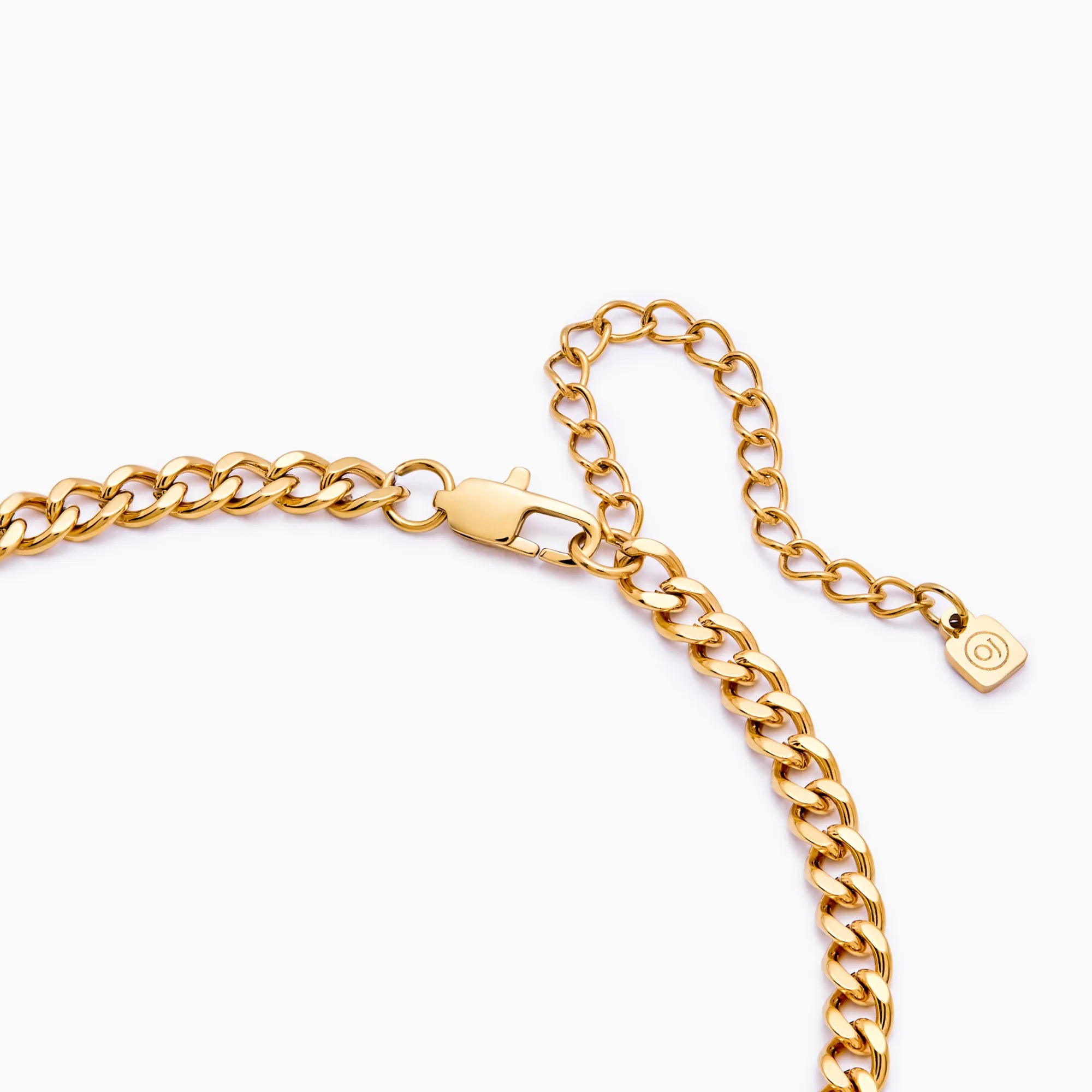 Balance Curb T-Bar Necklace