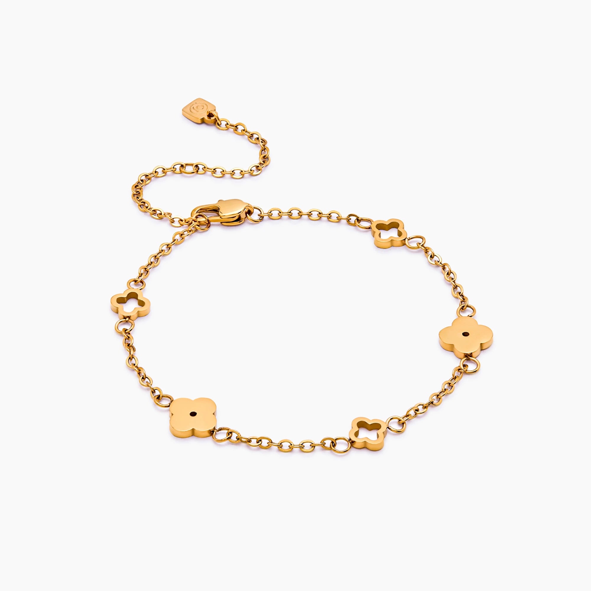 Dainty Clover Bracelet