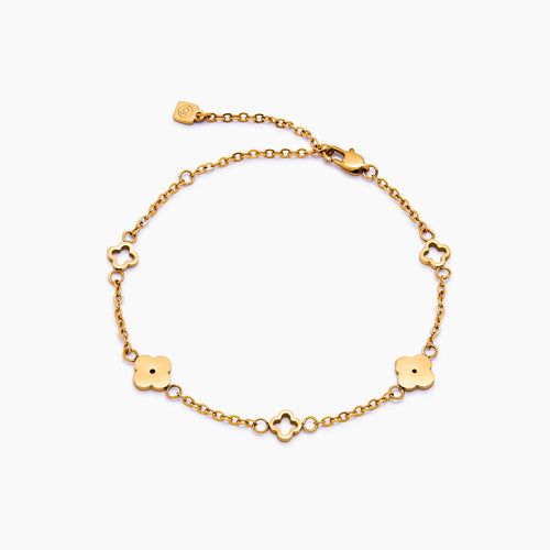 Dainty Clover Bracelet